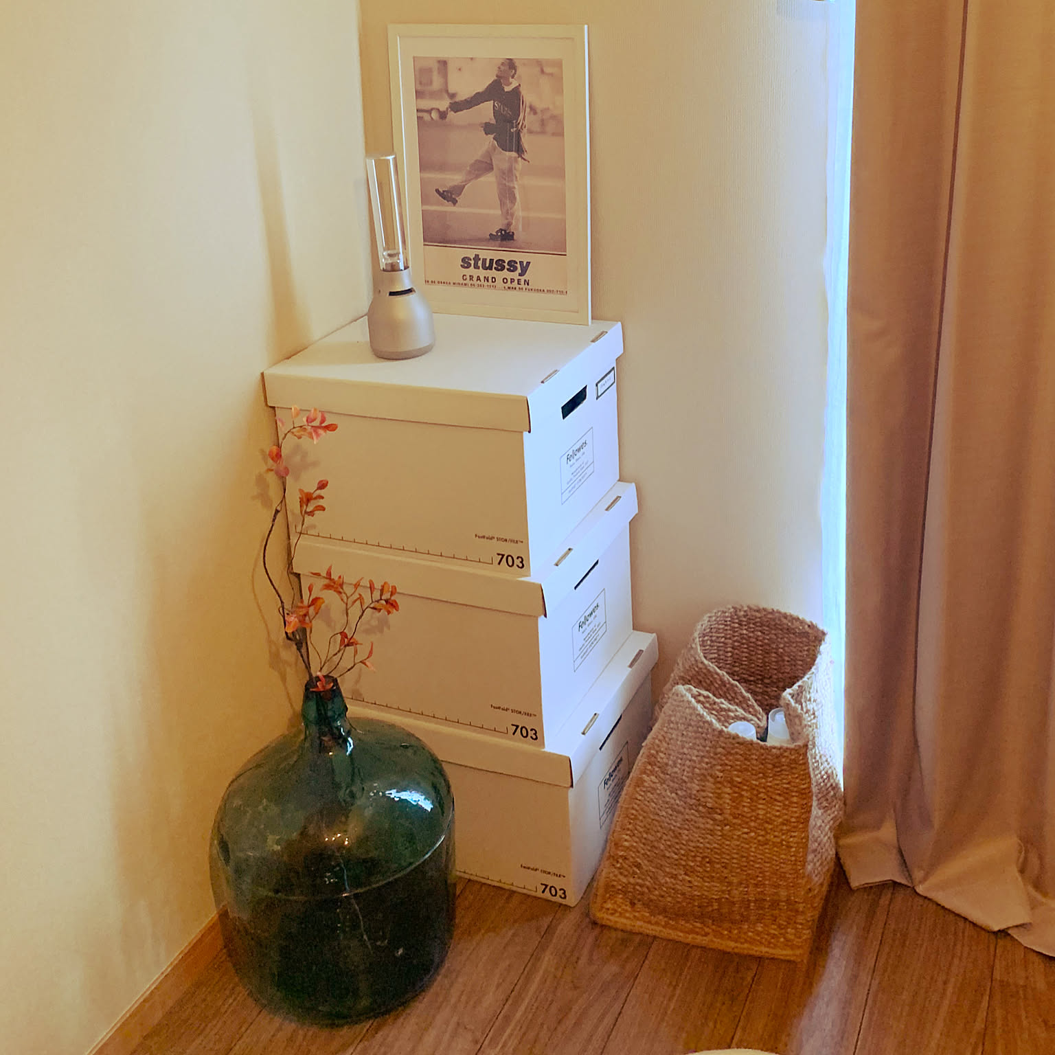 部屋全体 stussyの商品を使ったおしゃれなインテリア実例 ｜ RoomClip