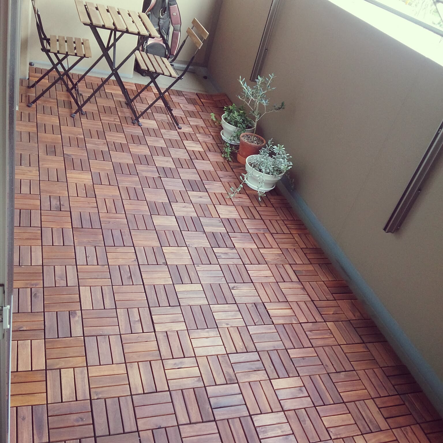 IKEA mullsten バルコニータイル 48枚+2枚