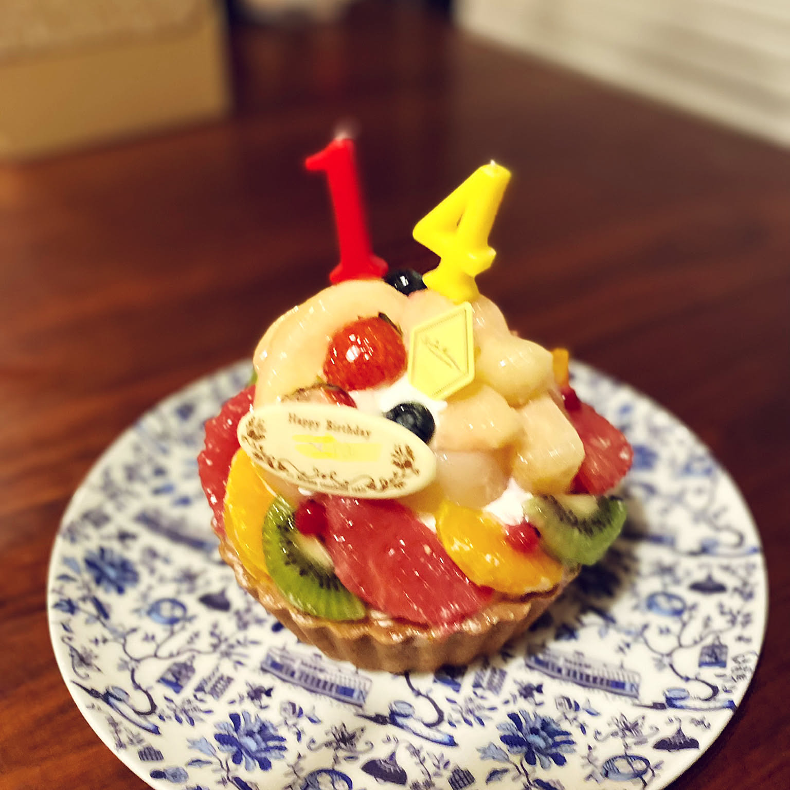 Amazon | P.G Collin Happy 14th Birthday バナー 背景サイン