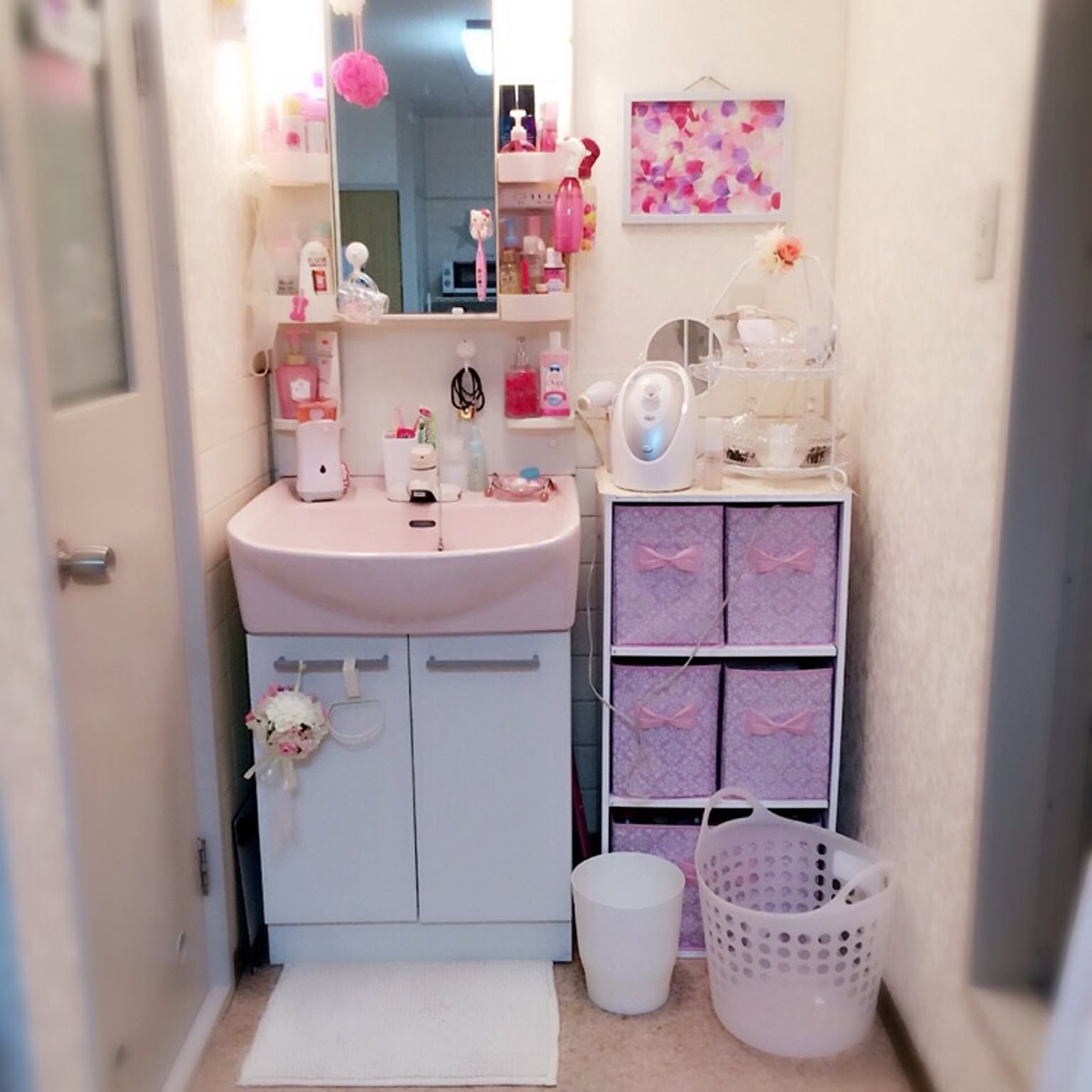 ピンクの洗面所のおすすめ商品とおしゃれな実例 ｜ RoomClip（ルーム