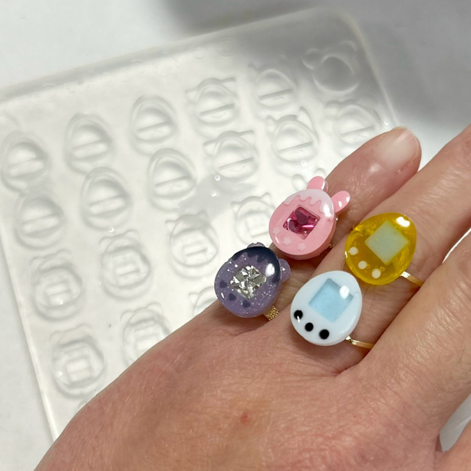 机/指輪/ハンドメイド/たまごっち/ダイソーなどのインテリア