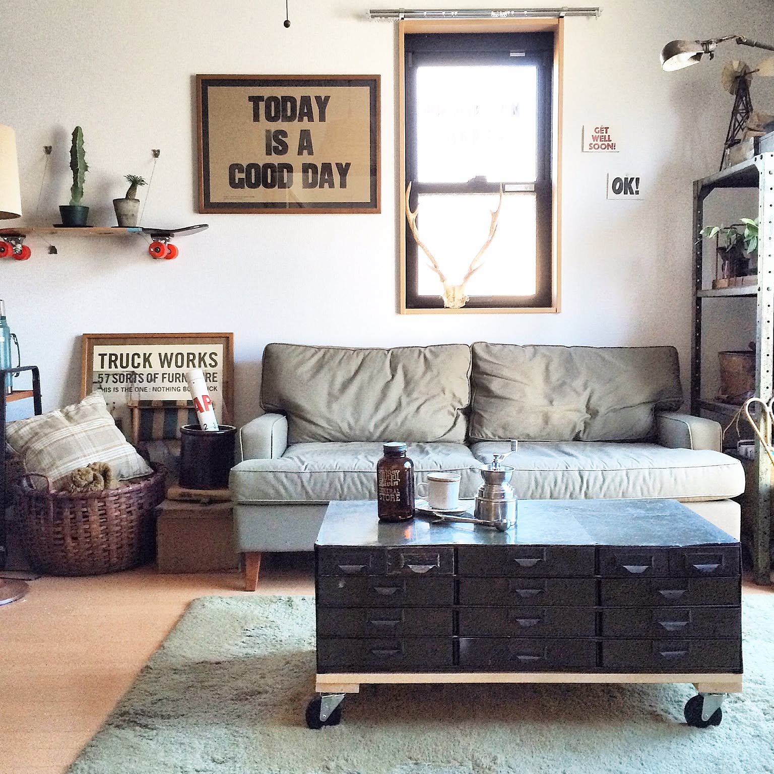 アート356　「窓」　インテリアコーディネート アート356 「窓」 インテリアコーディネート 憧れだったメゾネットで