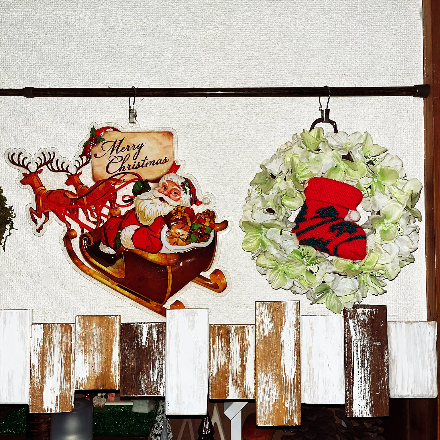 ハンドメイド クリスマスブーツのおしゃれなアレンジ・飾り方の