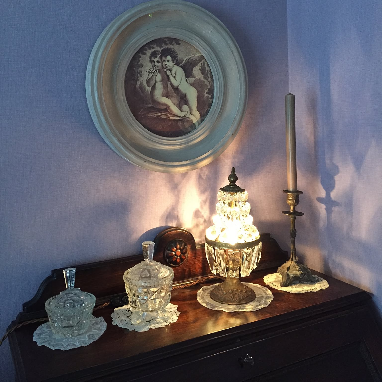 絵を飾る フランスアンティークのインテリア実例 ｜ RoomClip（ルーム