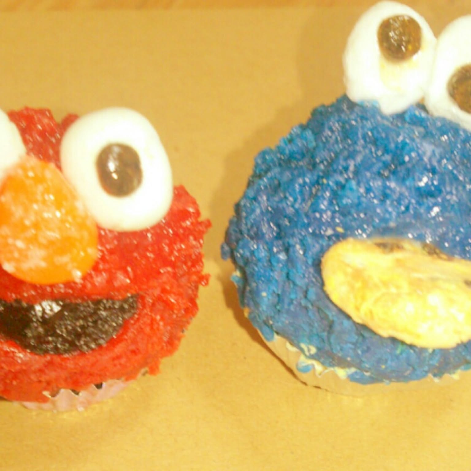 小さなモンスターカップケーキ♡ 小さなモンスターカップケーキ♡