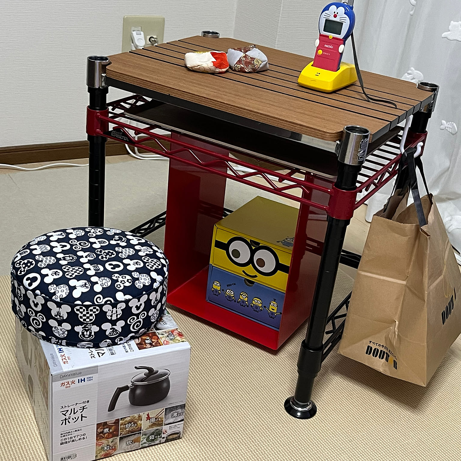 机 エレクターシェルフのおすすめ商品とおしゃれな実例 ｜ RoomClip