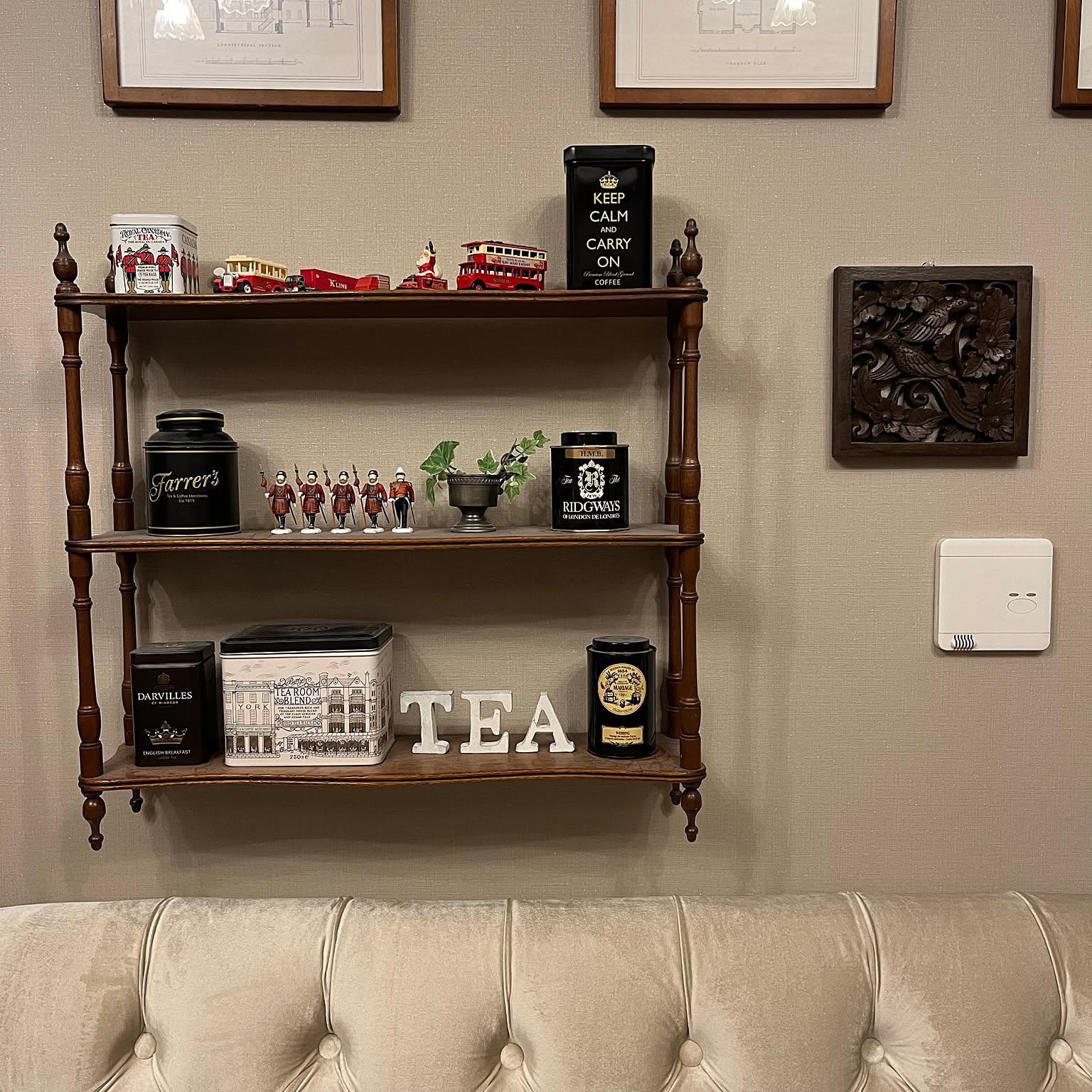 ウォールシェルフ イギリスアンティークのおすすめ商品とおしゃれな