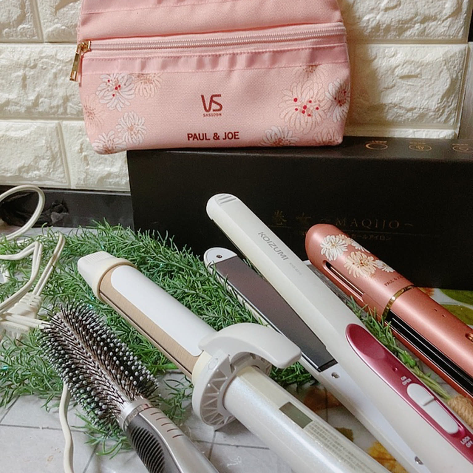 【巻女】 MAQIJO カールアイロン 32mm ヘアアイロン コテ 巻女】 MAQIJO カールアイロン 32mm ヘアアイロン コテ