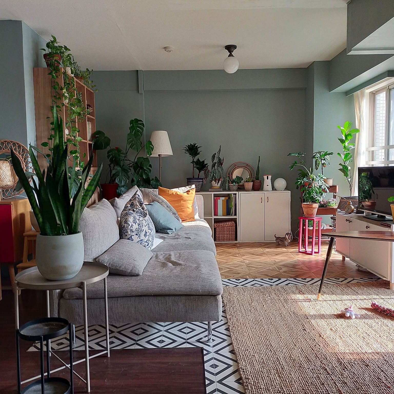 IKEA 30Cm角 ウッドタイル 60枚 中古