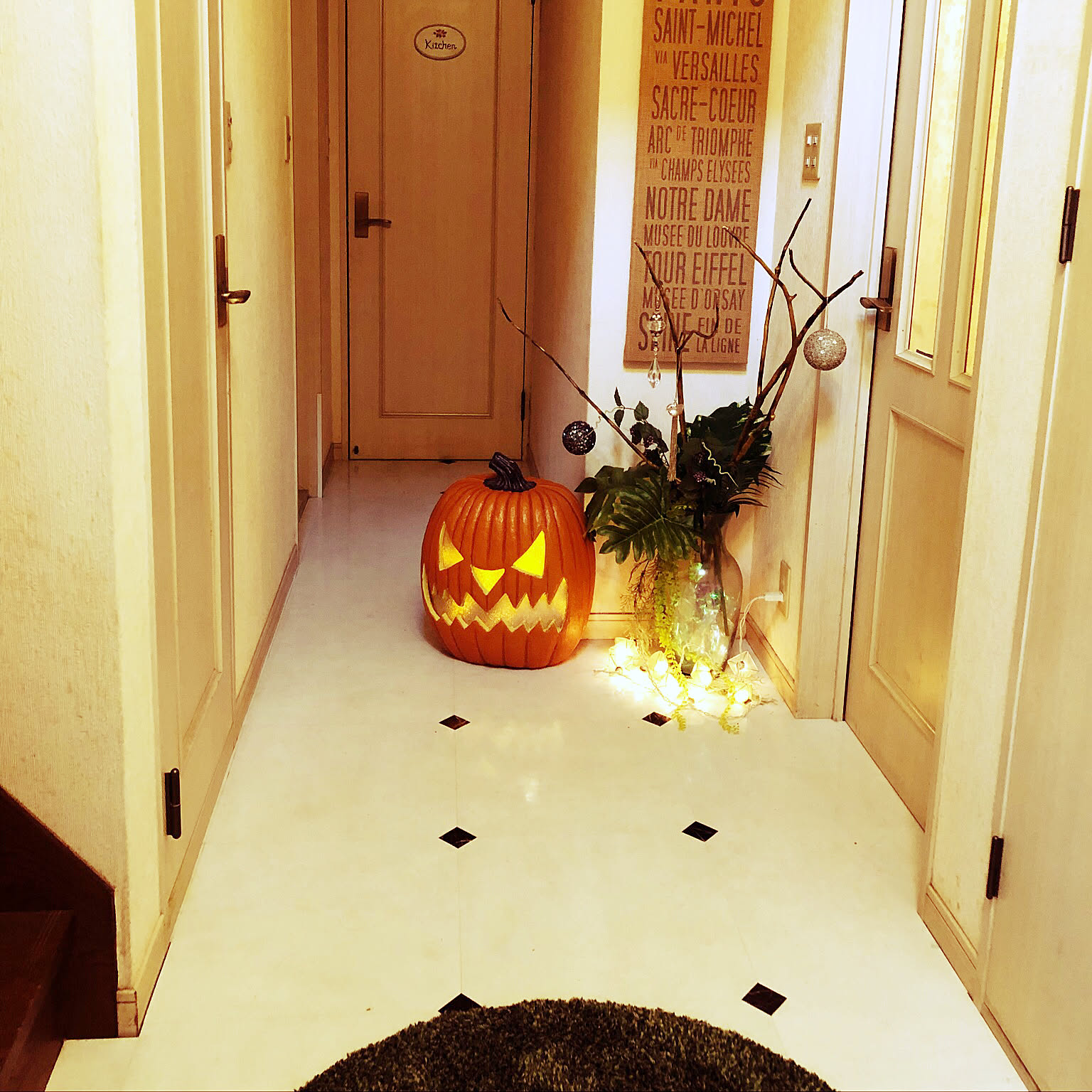 ハロウィン コストコの商品を使ったおしゃれなインテリア実例