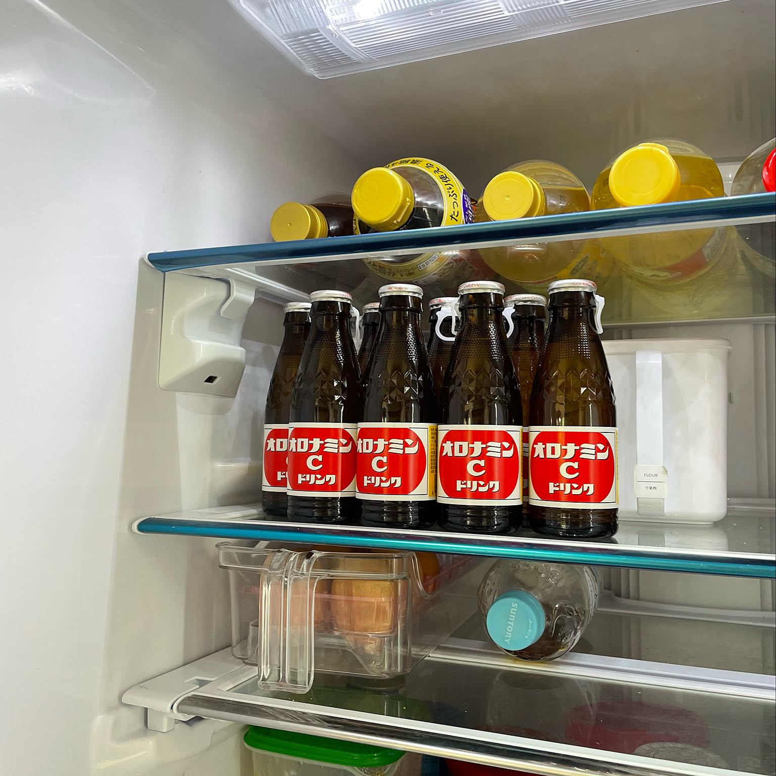 オロナミンc 冷蔵庫 冷蔵庫の中 オロナミンCのおすすめ商品とおしゃれな実例