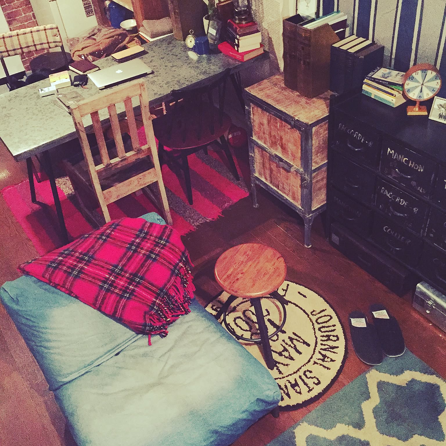 洋書コレクションのインテリア実例 ｜ RoomClip（ルームクリップ）