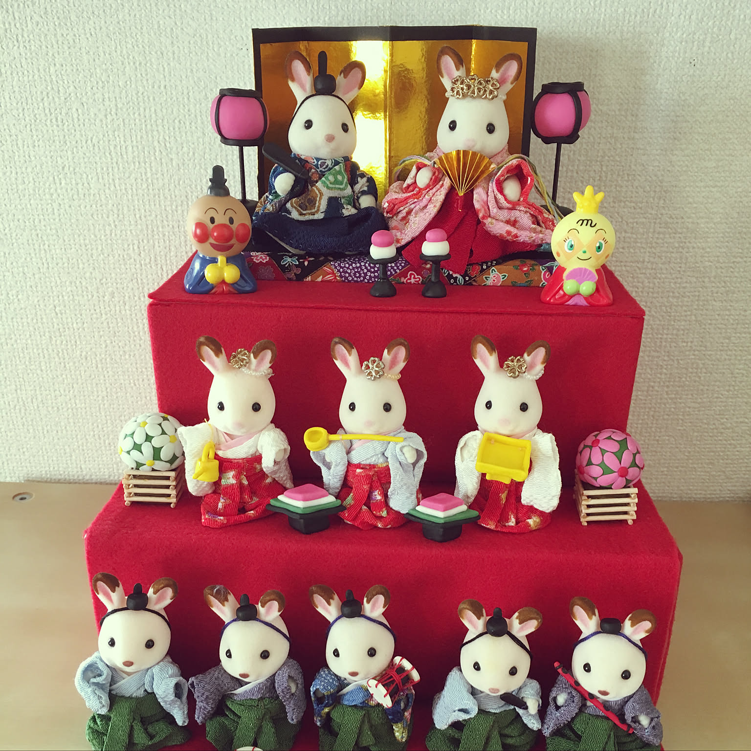 シルバニアファミリーお雛様　桃の節句飾り　ハンドメイド　✿ご相談ページ✿ シルバニアファミリーお雛様 桃の節句飾り ハンドメイド ✿ご相談