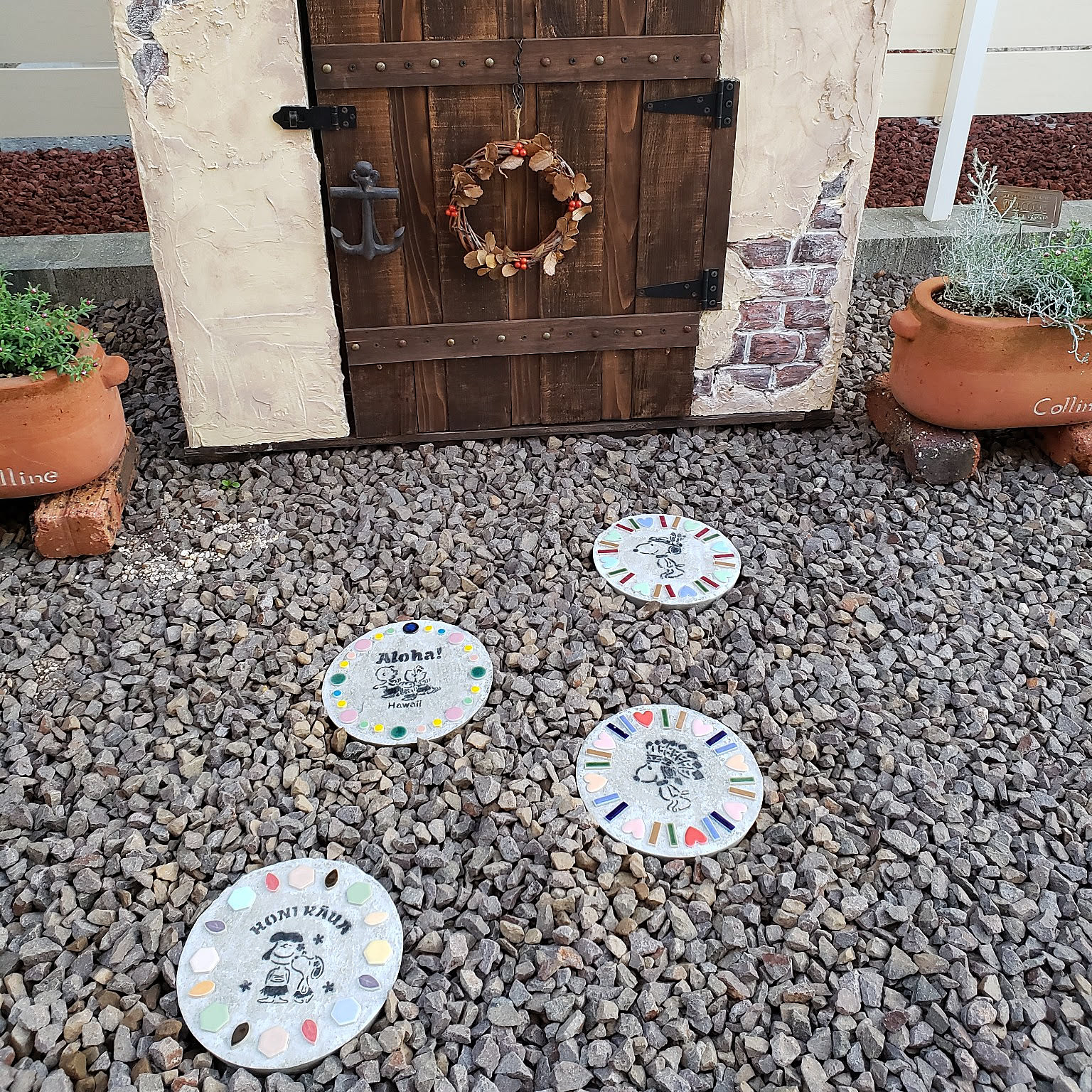 ステップストーン モルタルDIYのインテリア・手作りの実例 ｜ RoomClip