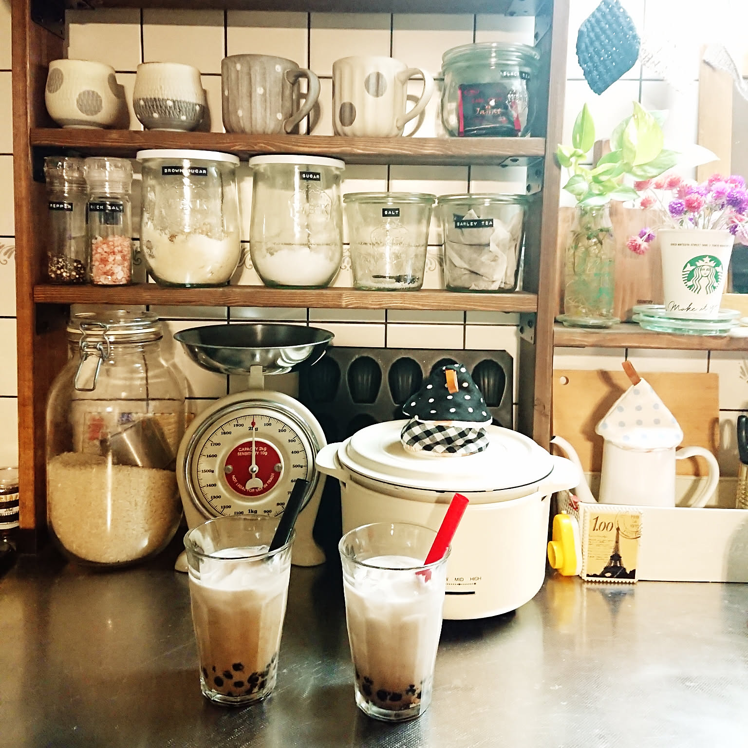 タピオカミルクティーのおすすめ商品とおしゃれな実例 ｜ RoomClip  