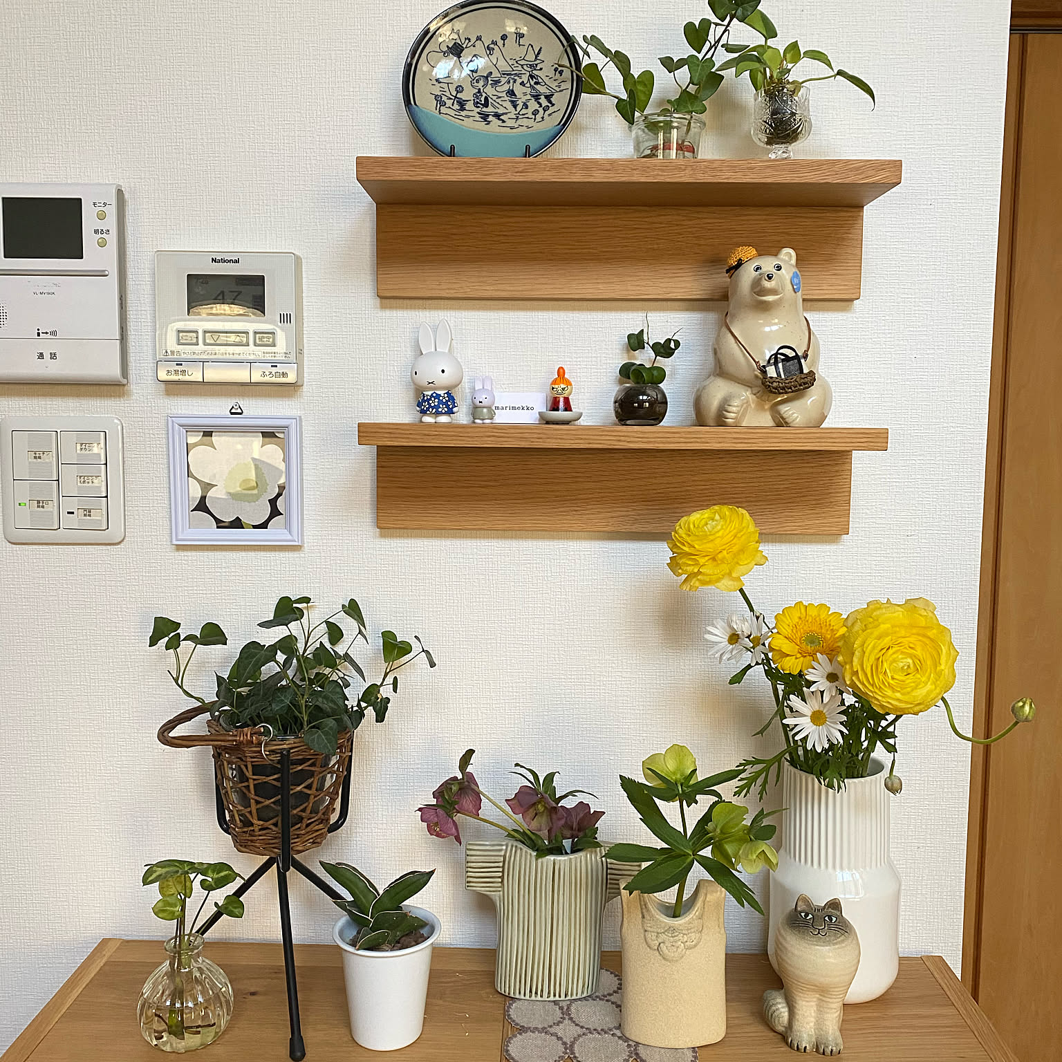 リサラーソン/花のある暮らし/ナチュラルインテリア/北欧ナチュラル