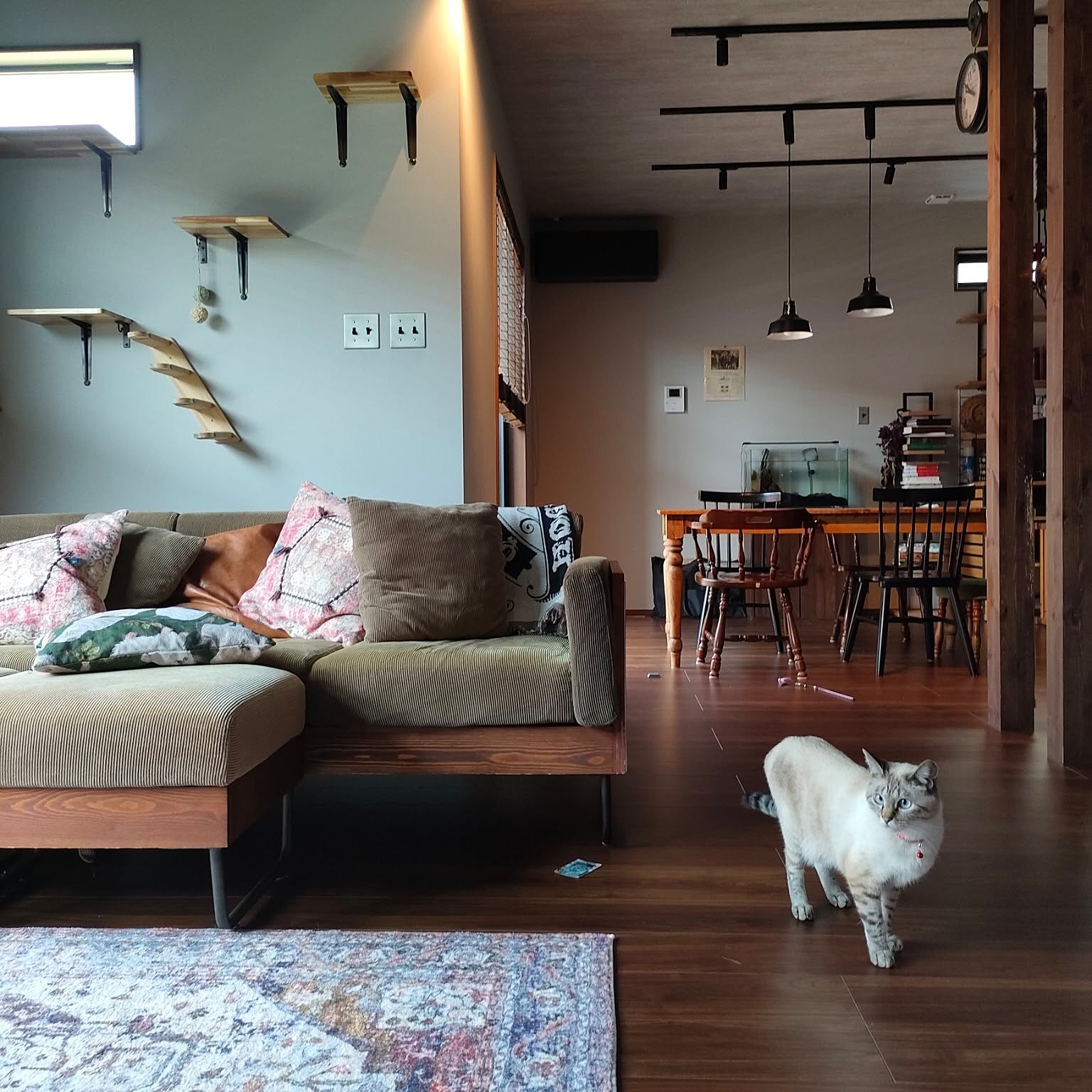 DIY ペルシャ絨毯風ラグのインテリア・手作りの実例 ｜ RoomClip