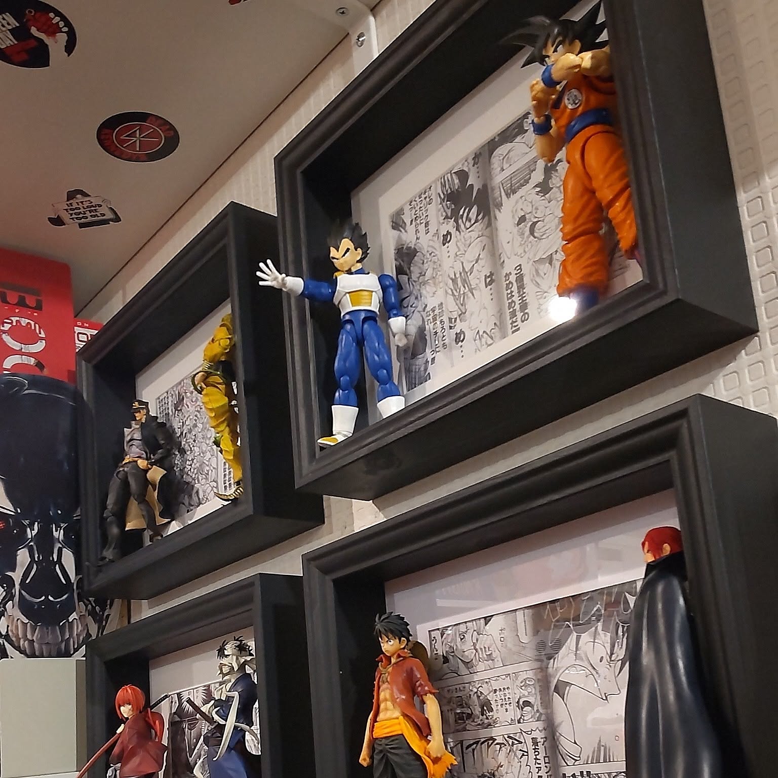 IKEA ワンピースフィギュアのおしゃれなアレンジ・飾り方のインテリア