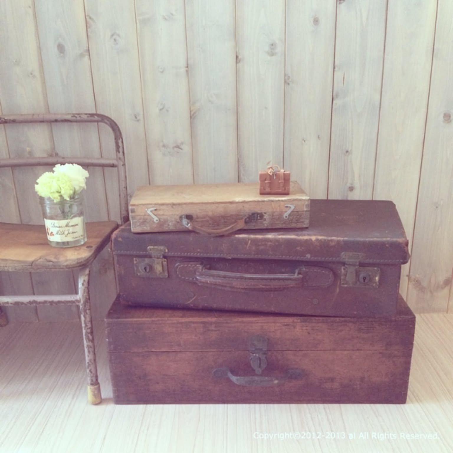 トランク トランクディスプレイのおしゃれなアレンジ・飾り方の