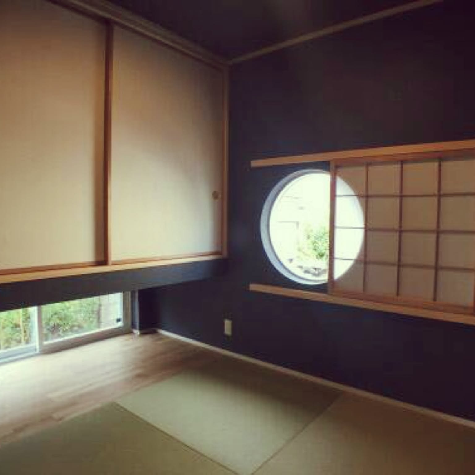 和室 飾り丸窓 壁塗り込みタイプ 【公式通販】