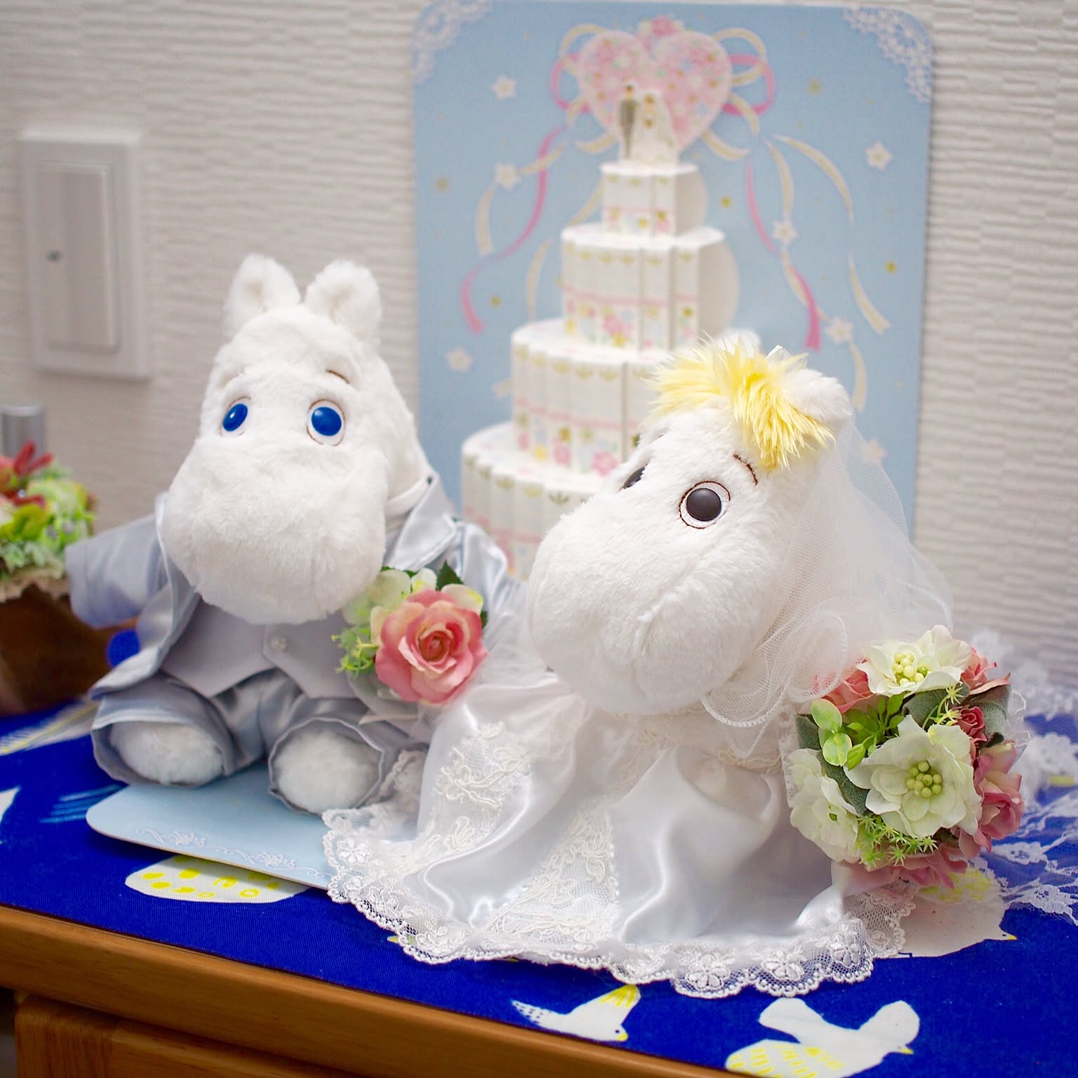 MOOMIN - フラワームーミンセット ウェディングドール