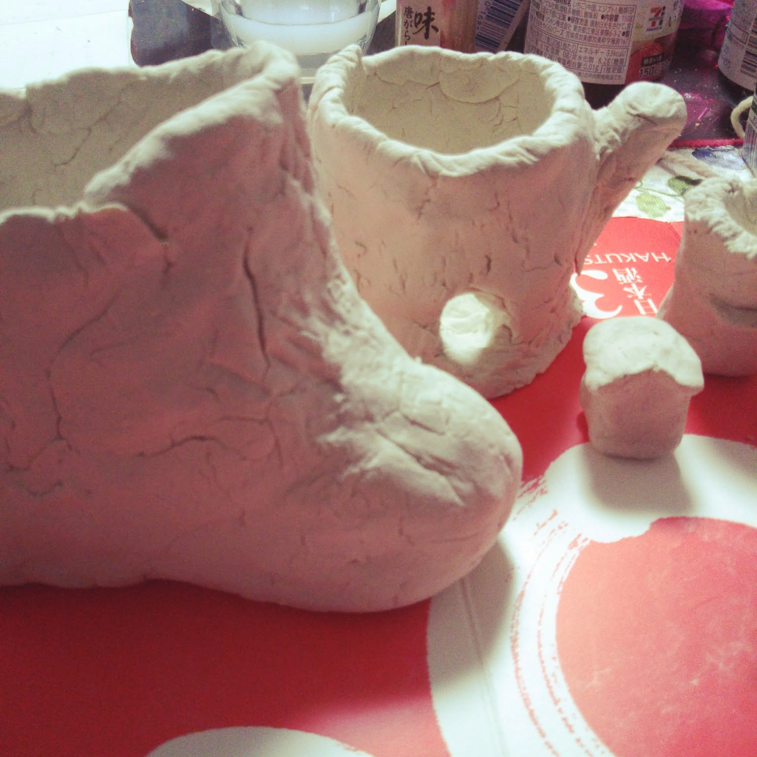 石膏鉢 外径250φ 5個　陶芸用品　粘土吸水鉢　粘土再生 石膏鉢 外径250φ 5個 陶芸用品 粘土吸水鉢 粘土再生