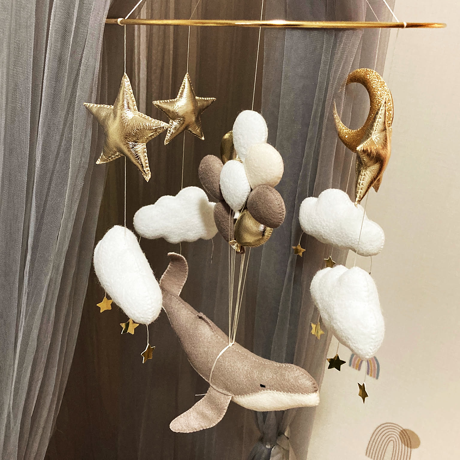 ハンドメイド/赤ちゃん用品/赤ちゃんグッズ/メリー/モビール