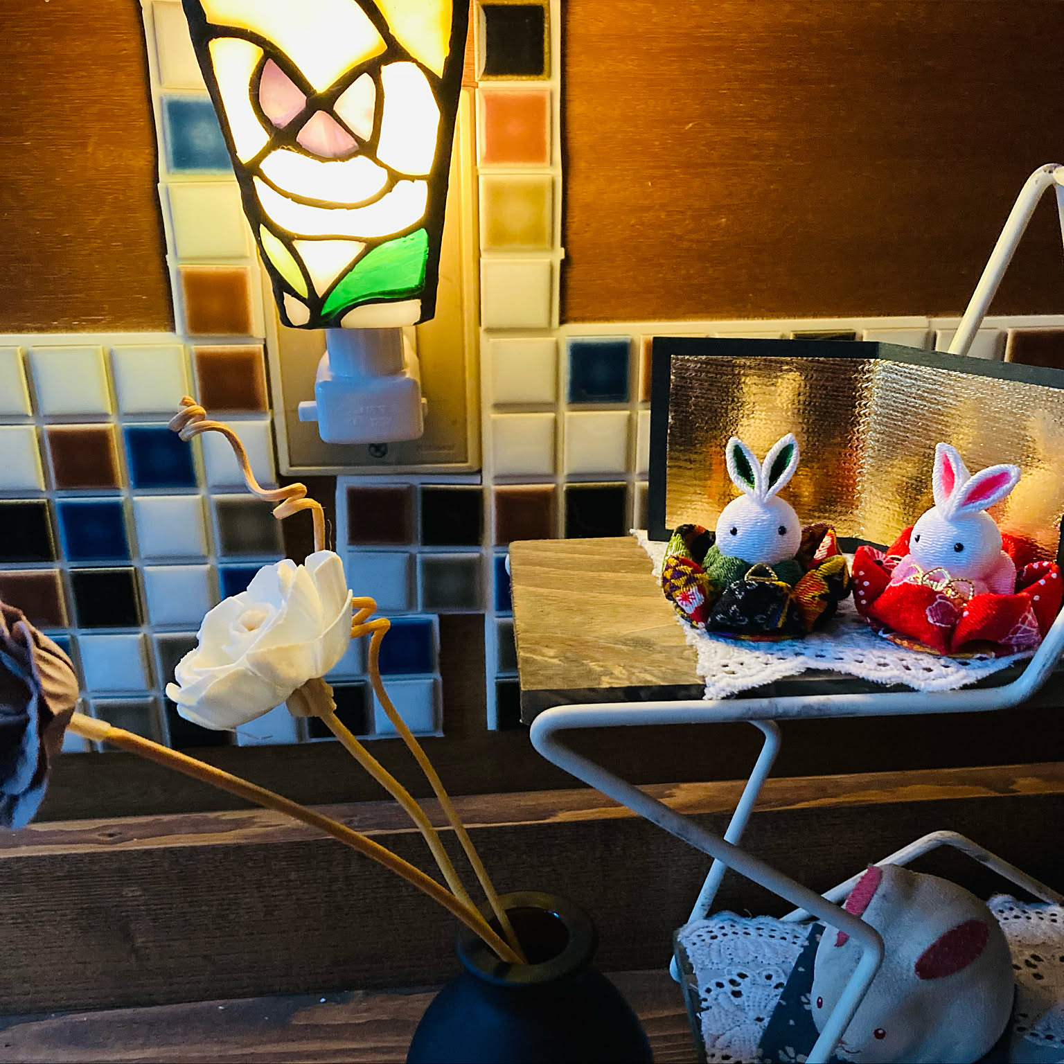 ちりめんうさぎ雛のインテリア実例 | RoomClip(ルームクリップ) ちりめんうさぎ雛のインテリア実例 | RoomClip(ルームクリップ)
