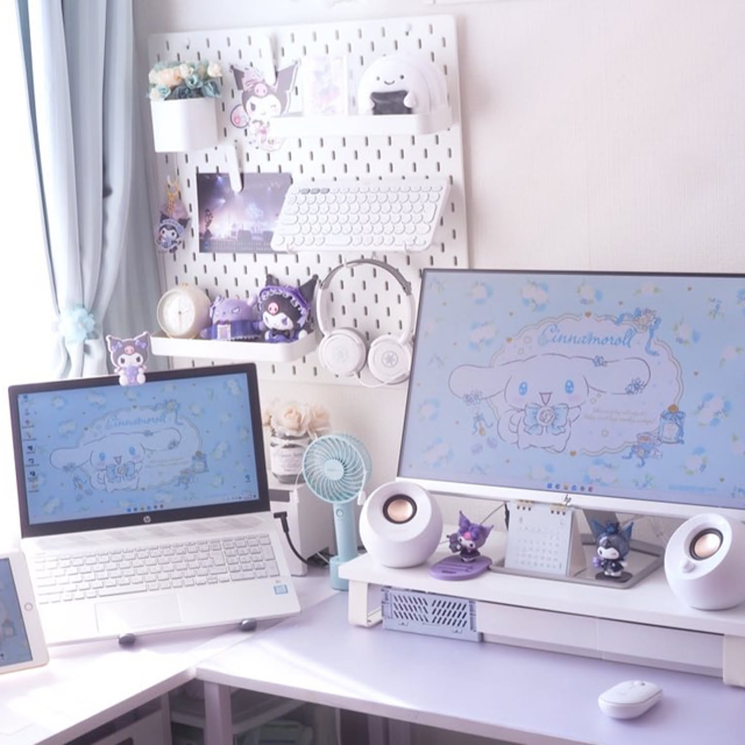 アクセサリーのかわいい乙女心のアイデアデスク用机のキャラクターです