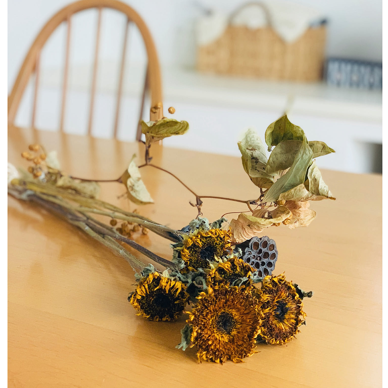 ❇️ひまわり ドライフラワー❣️ ひまわりのドライフラワー - はなめも。～花屋のメモ帳～