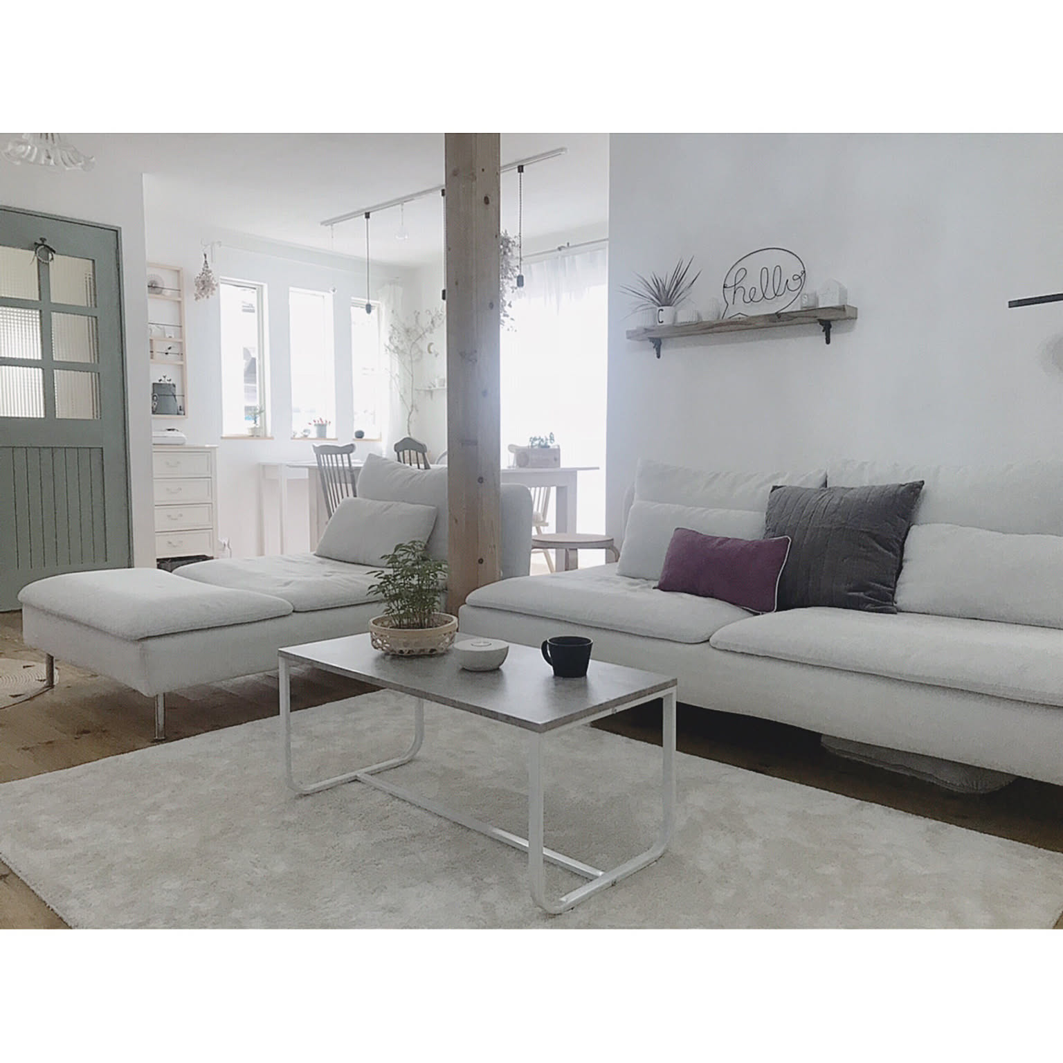 IKEA 白ソファーのおすすめ商品とおしゃれな実例 ｜ RoomClip（ルーム