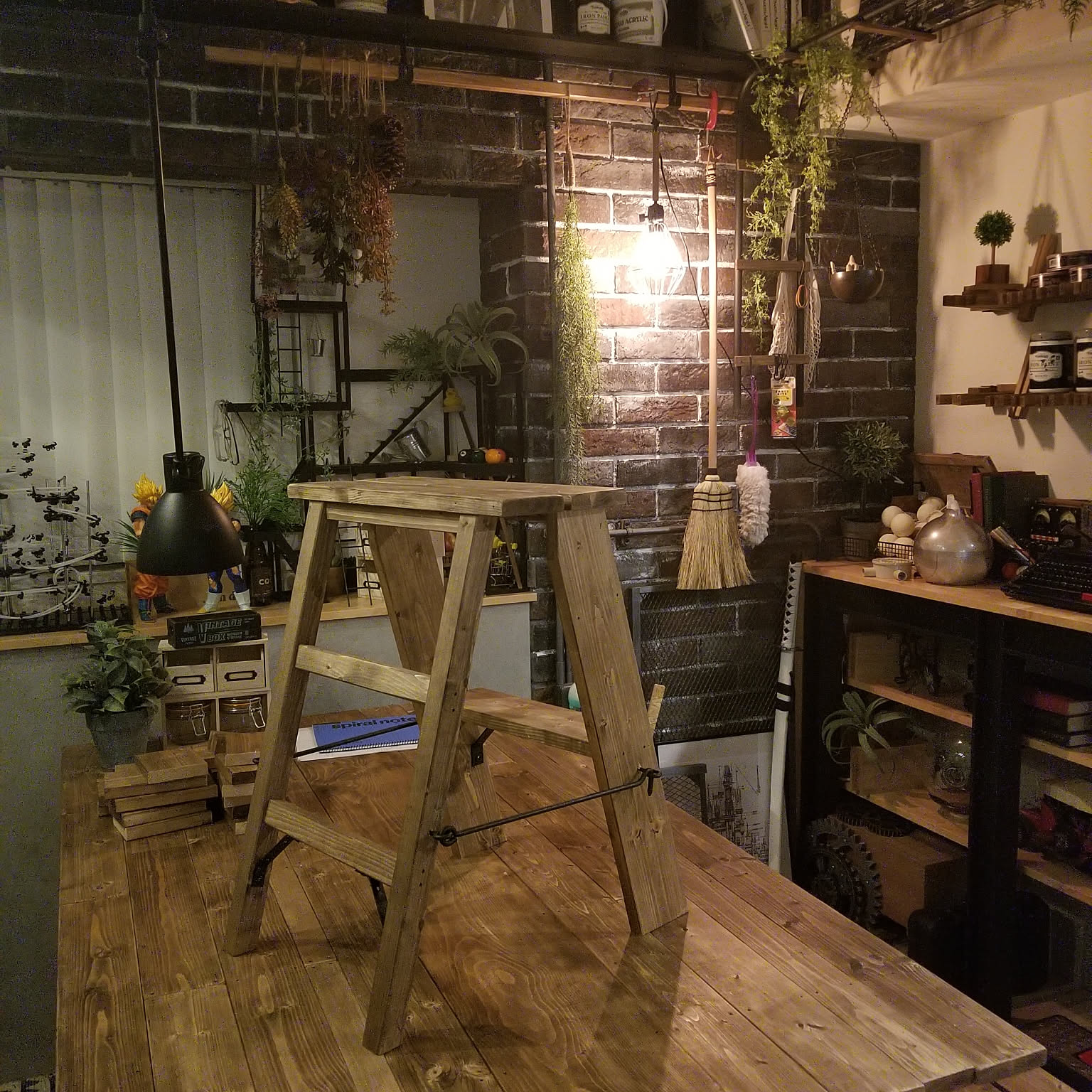 DIY 木製脚立のインテリア・手作りの実例 ｜ RoomClip（ルームクリップ）
