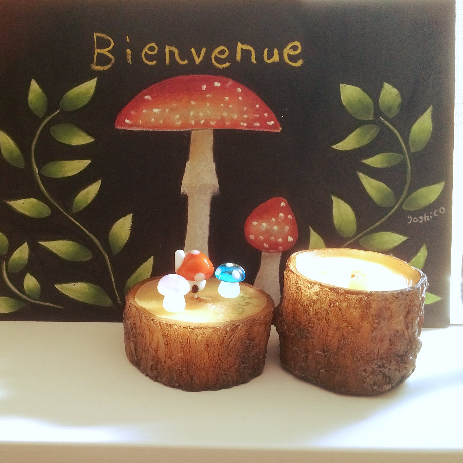 キャンドルホルダー きのこのおすすめ商品とおしゃれな実例