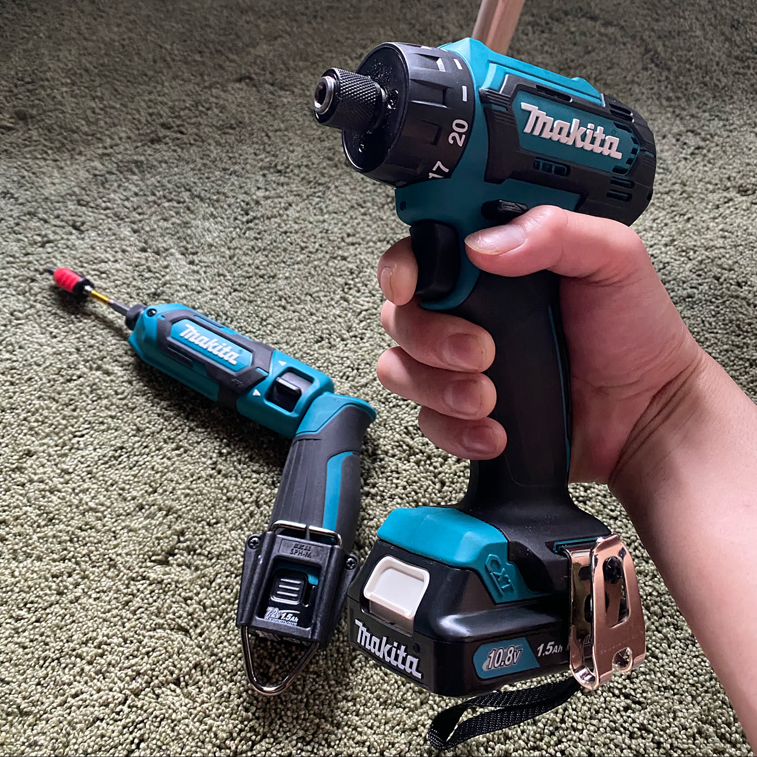 154○F makita マキタ 充電式ドライバードリル ライト ハンマー 154○F makita マキタ 充電式ドライバードリル ライト ハンマー