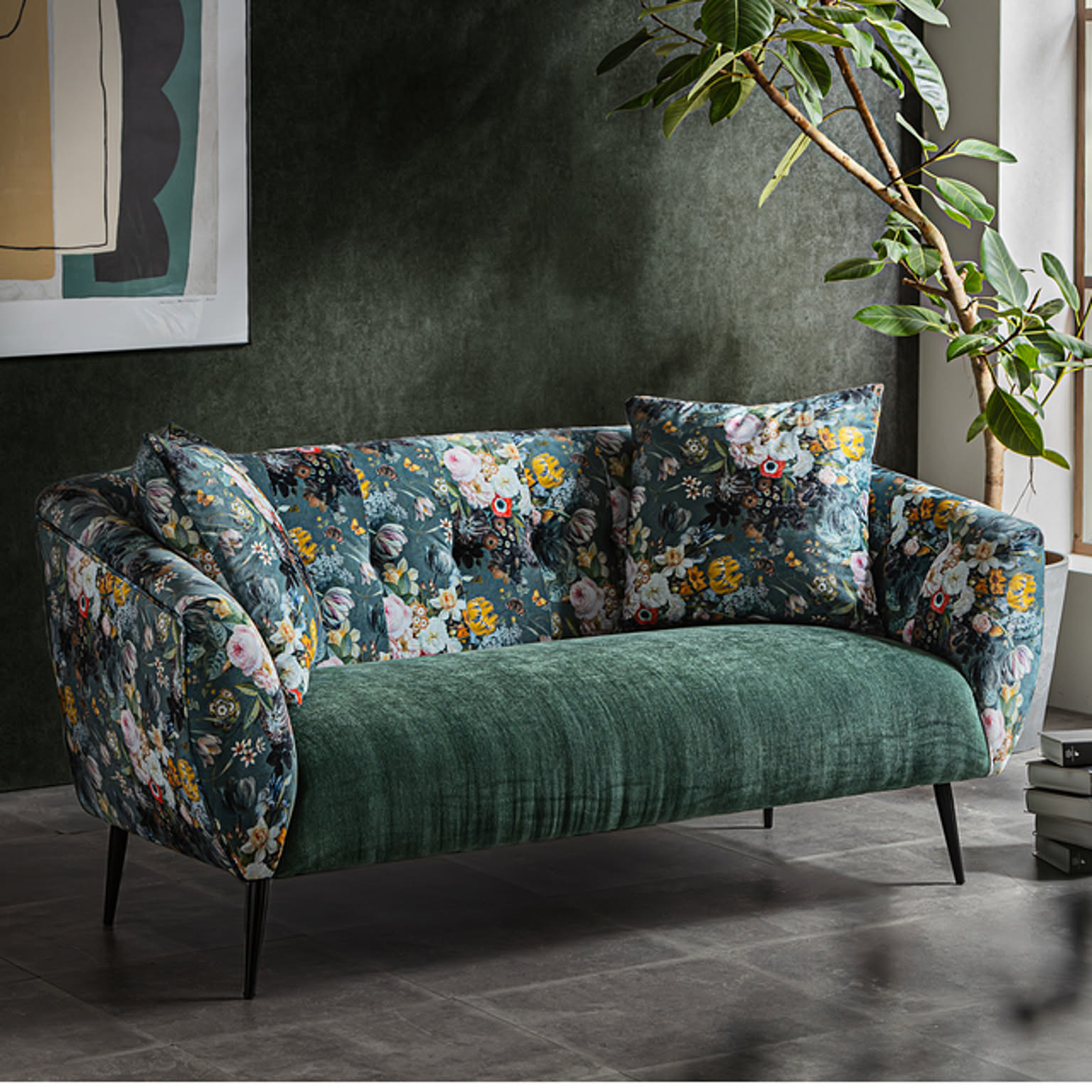 花柄ソファーのおすすめ商品とおしゃれな実例 ｜ RoomClip（ルーム