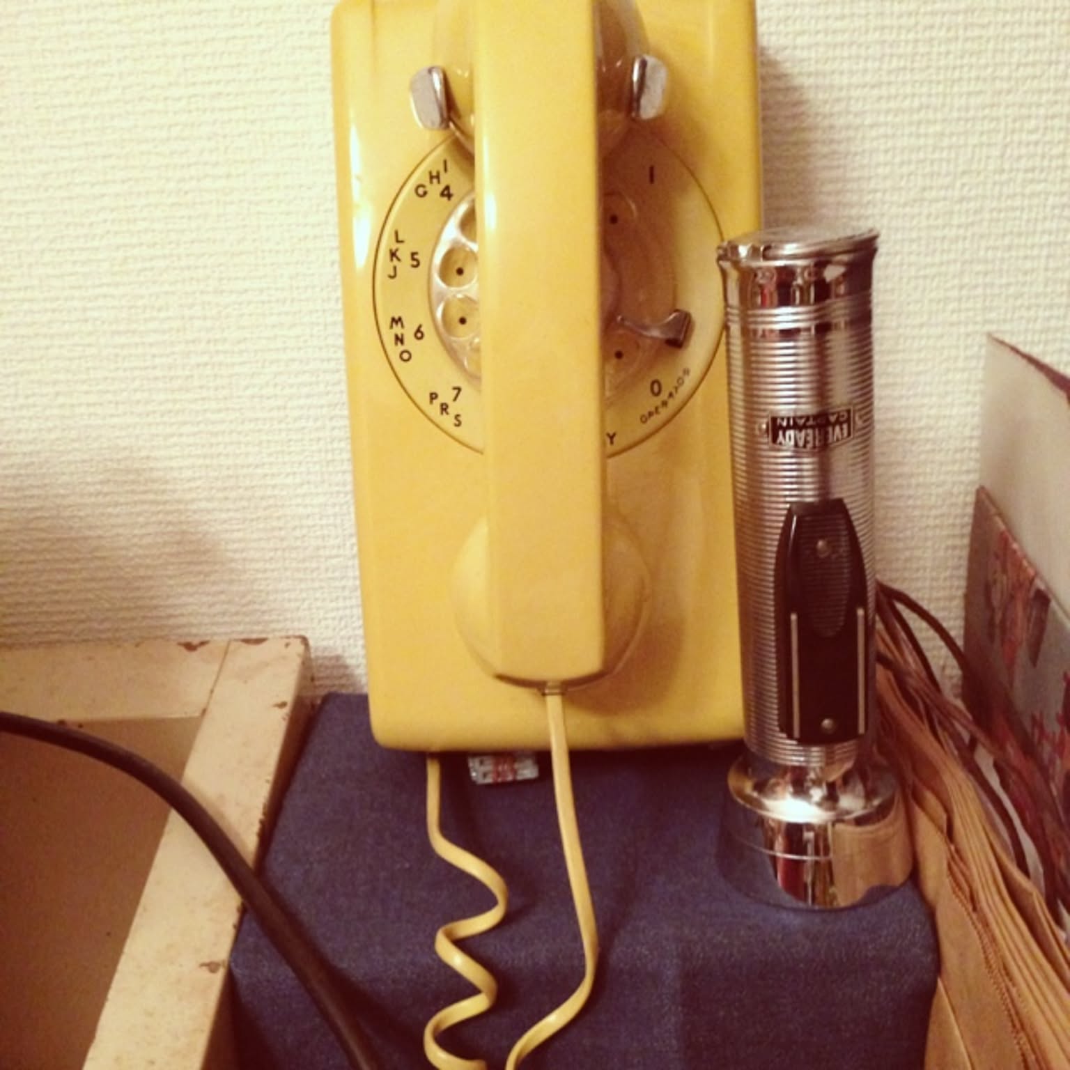 レトロな黒電話のインテリア実例 ｜ RoomClip（ルームクリップ）