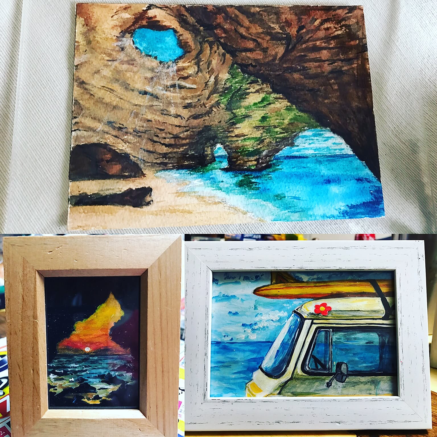 原画　現代アート　ハート　マルチカラー　モダン　グリーン　癒し　アートパネル　絵 原画 現代アート ハート マルチカラー モダン グリーン 癒し