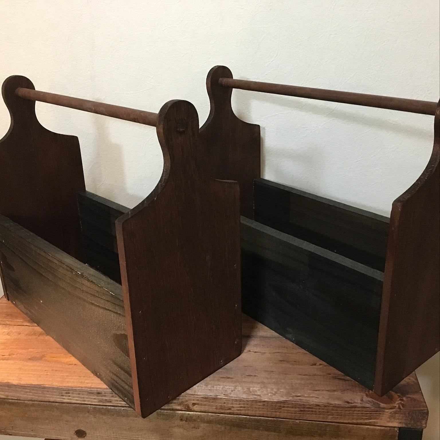 ★特注品★オーダーメイド　木製　おかもち　陳列　展示　整理　収納　運搬　5段 おかもち型のインテリア実例 ｜ RoomClip（ルームクリップ）