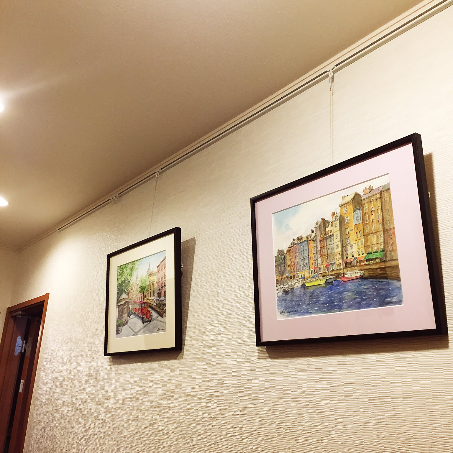 玄関飾りは廊下の壁画を描いています。 楽天市場】A021248おしゃれ壁絵 壁掛け 廊下壁画 玄関装飾画