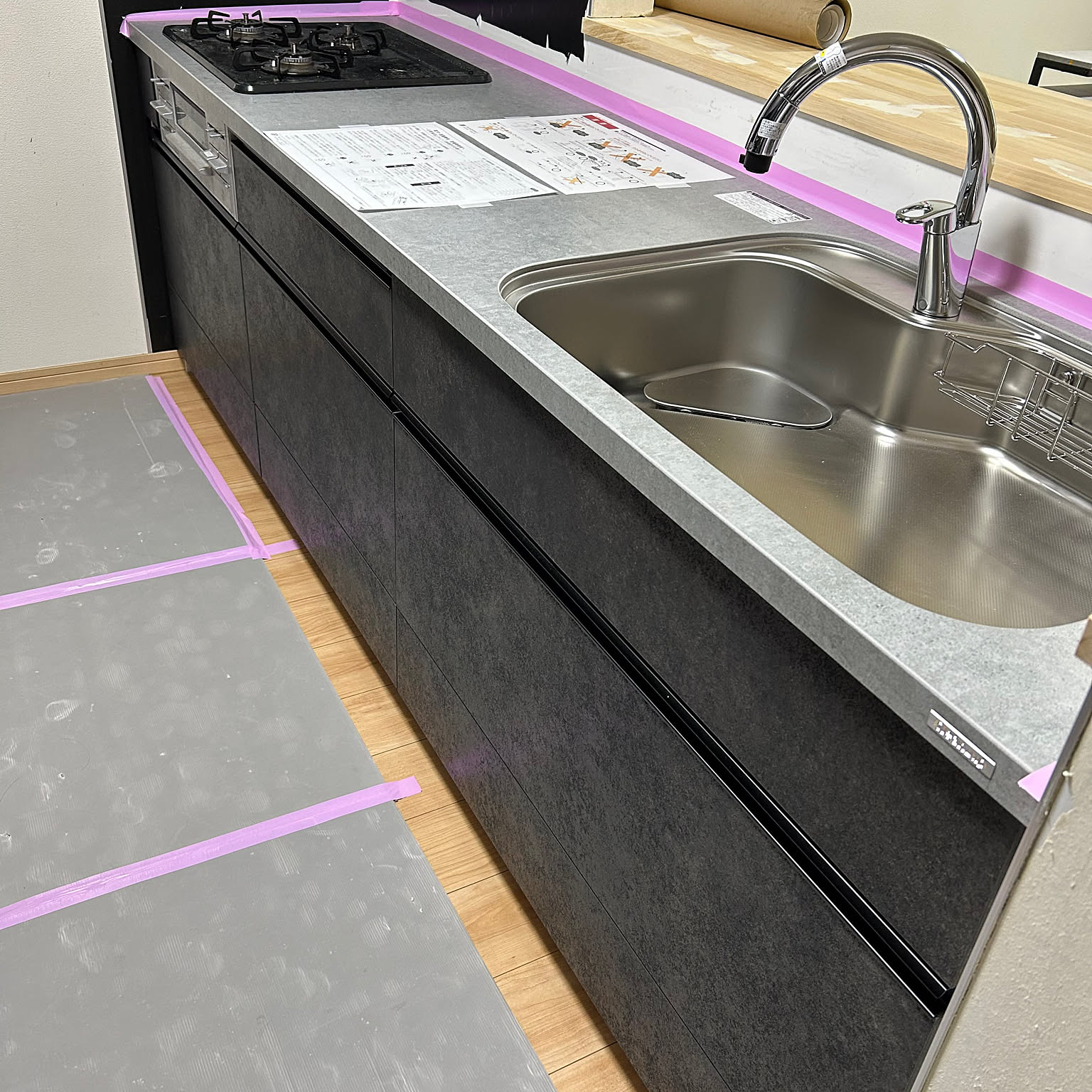 クリナップ ステディア わが家のキッチンのインテリア実例