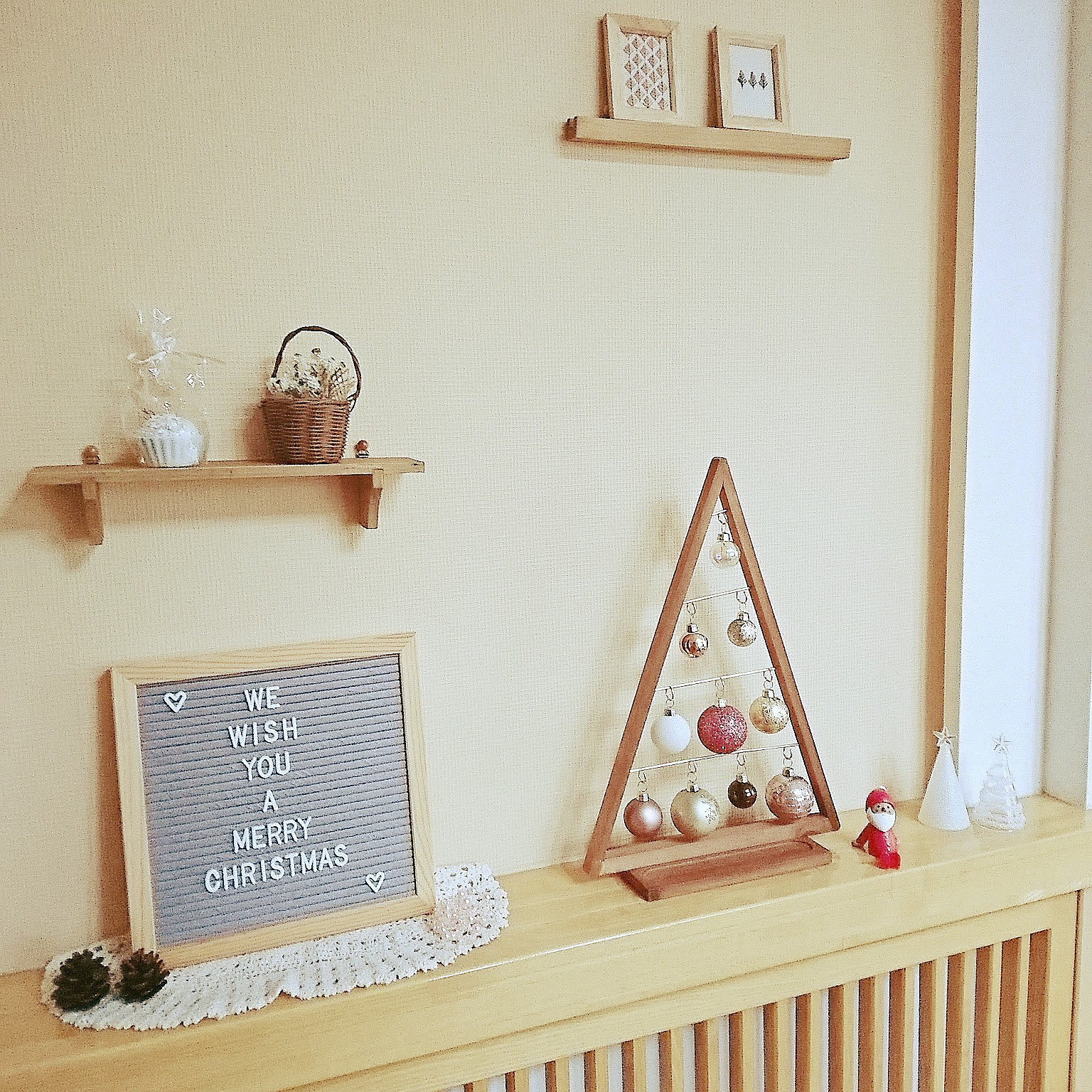 オーナメントツリー ウッドスタンド 5個　ニトリ オーナメントツリー ウッドスタンド ニトリ - メルカリ