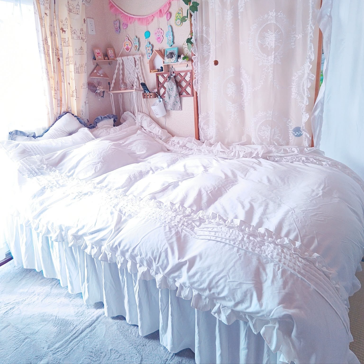 ニトリ お姫様ベッドのおすすめ商品とおしゃれな実例 ｜ RoomClip