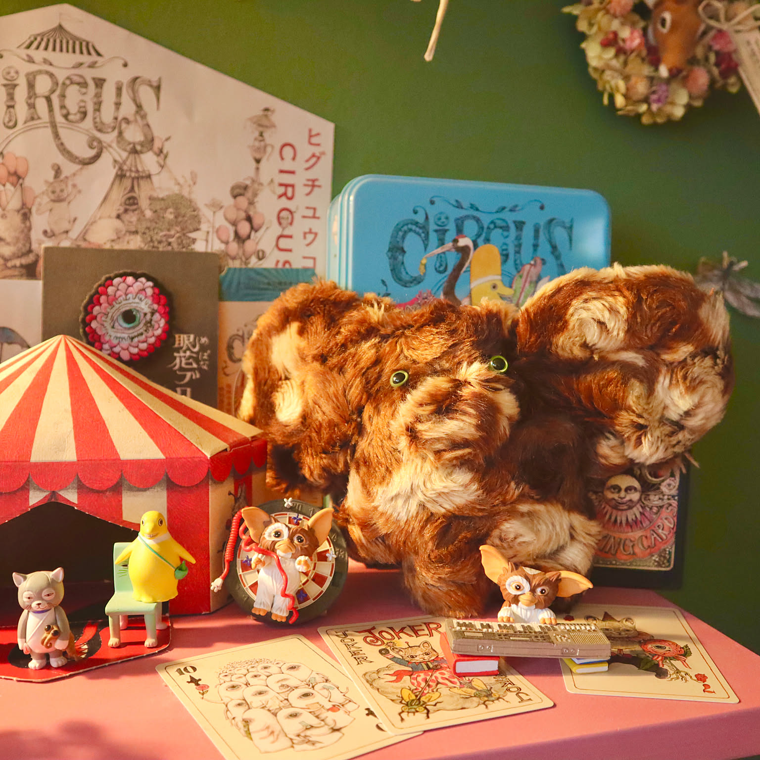 ヒグチユウコサーカス展/ヒグチユウコ/グレムリン/ギズモ/キモカワ