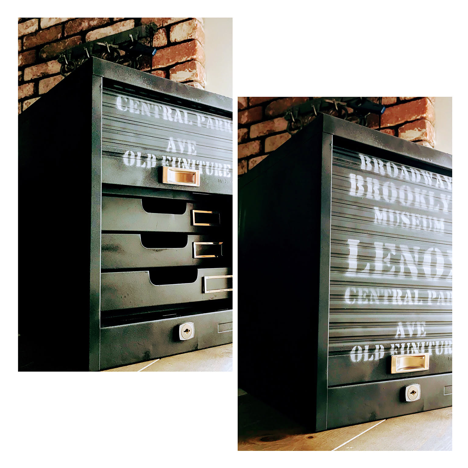 DIY スチールレターケースのインテリア・手作りの実例 ｜ RoomClip