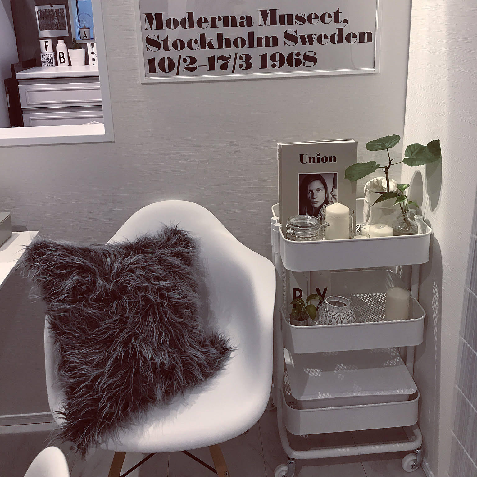 カリモク家具 キッチンワゴン PS6226NN トレー付き ナチュラル