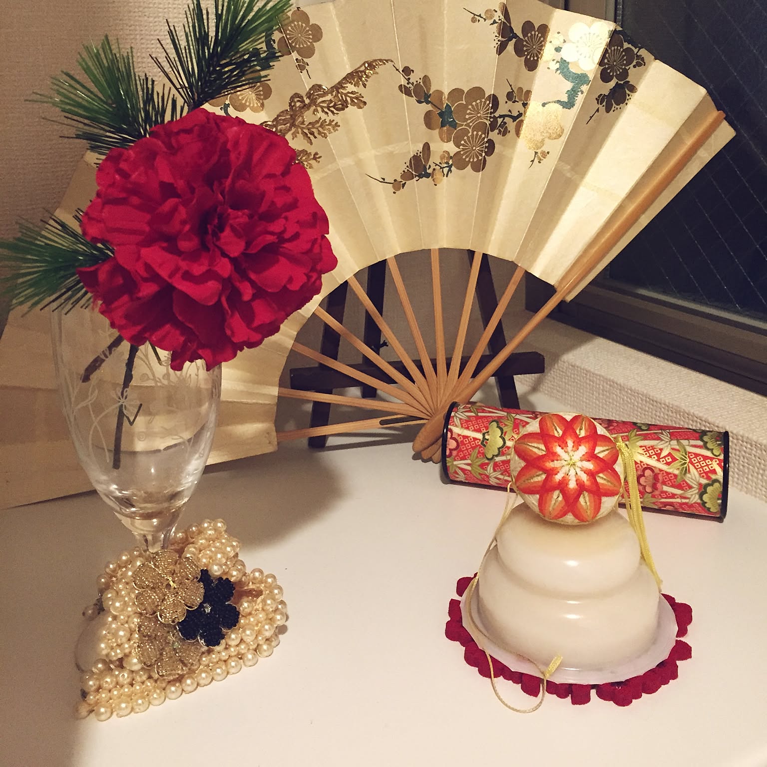 お正月飾り 扇⑬