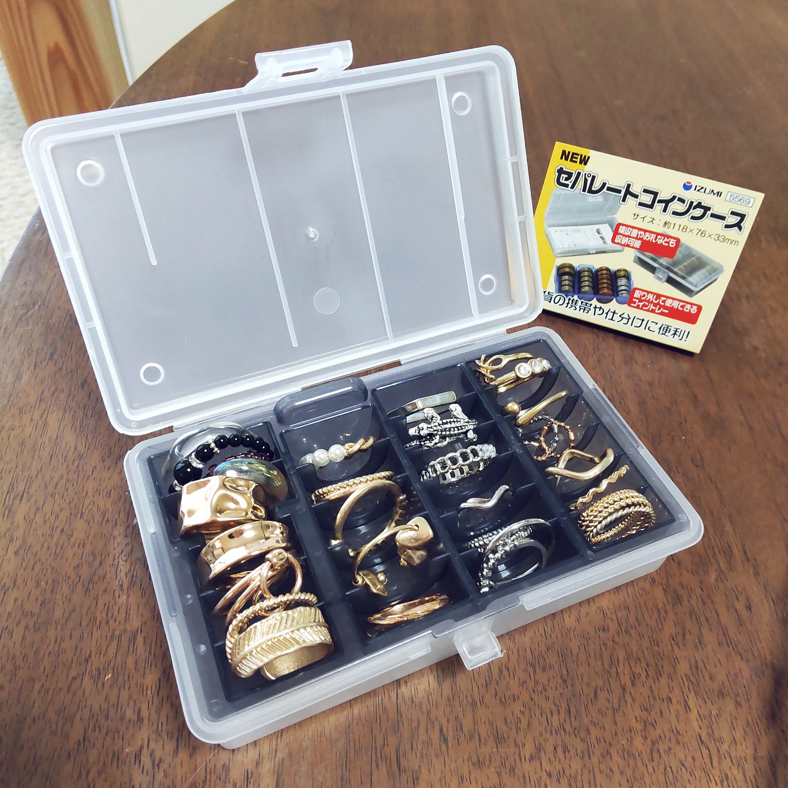 バス/トイレ/セリア/セパレートコインケース/リング収納/イヤーカフ...などのインテリア実例 - 2022-08-03 14:40:13 ｜  RoomClip（ルームクリップ）