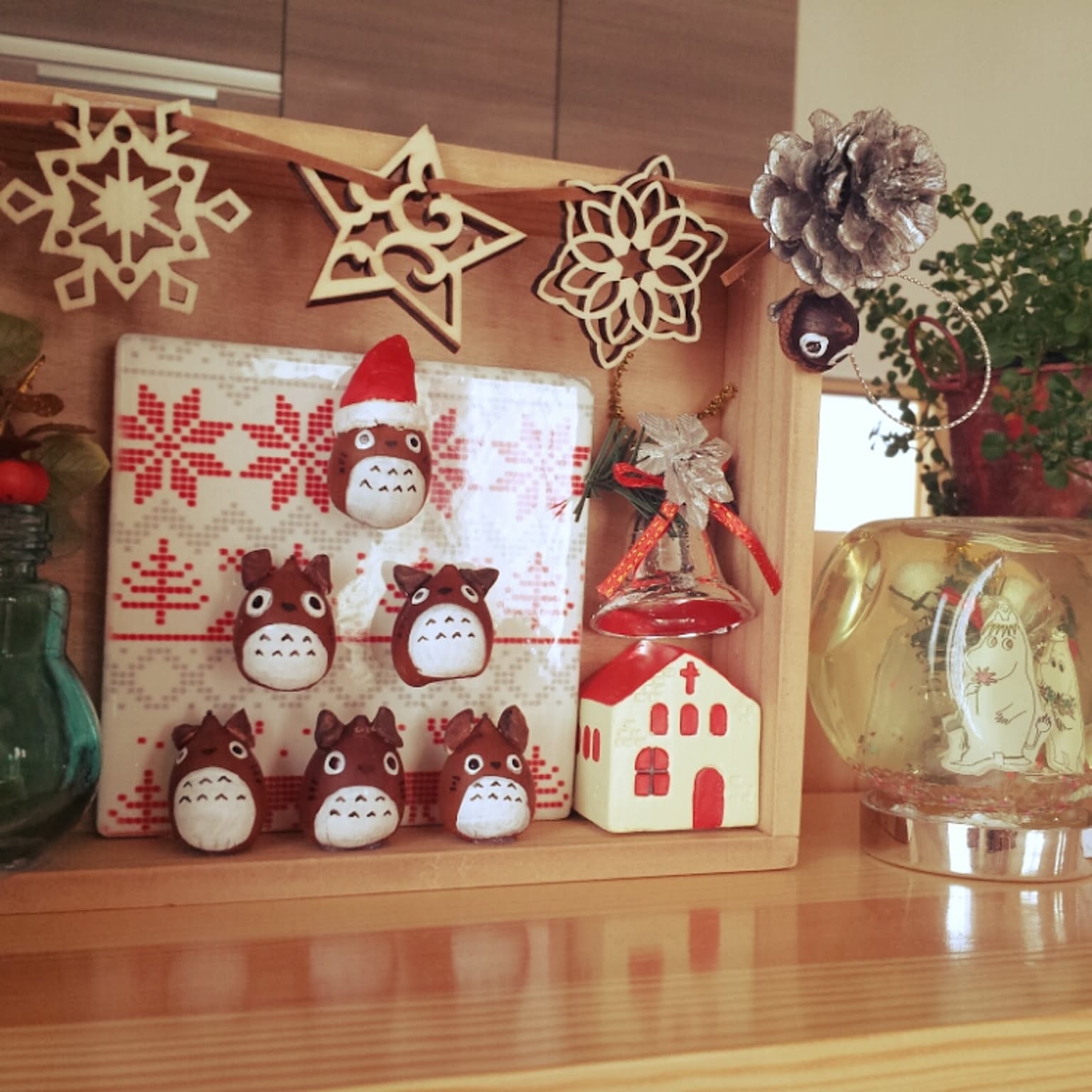 クリスマスリース どんぐりトトロのおすすめ商品とおしゃれな実例