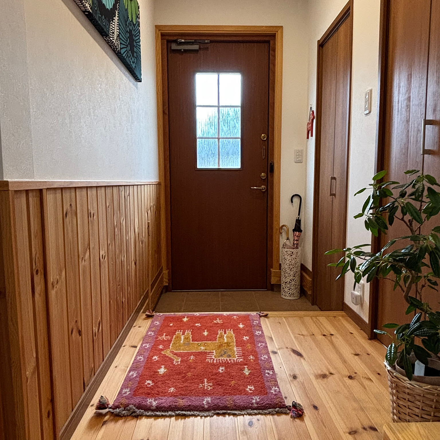 玄関ドアの横のインテリア実例 ｜ RoomClip（ルームクリップ）