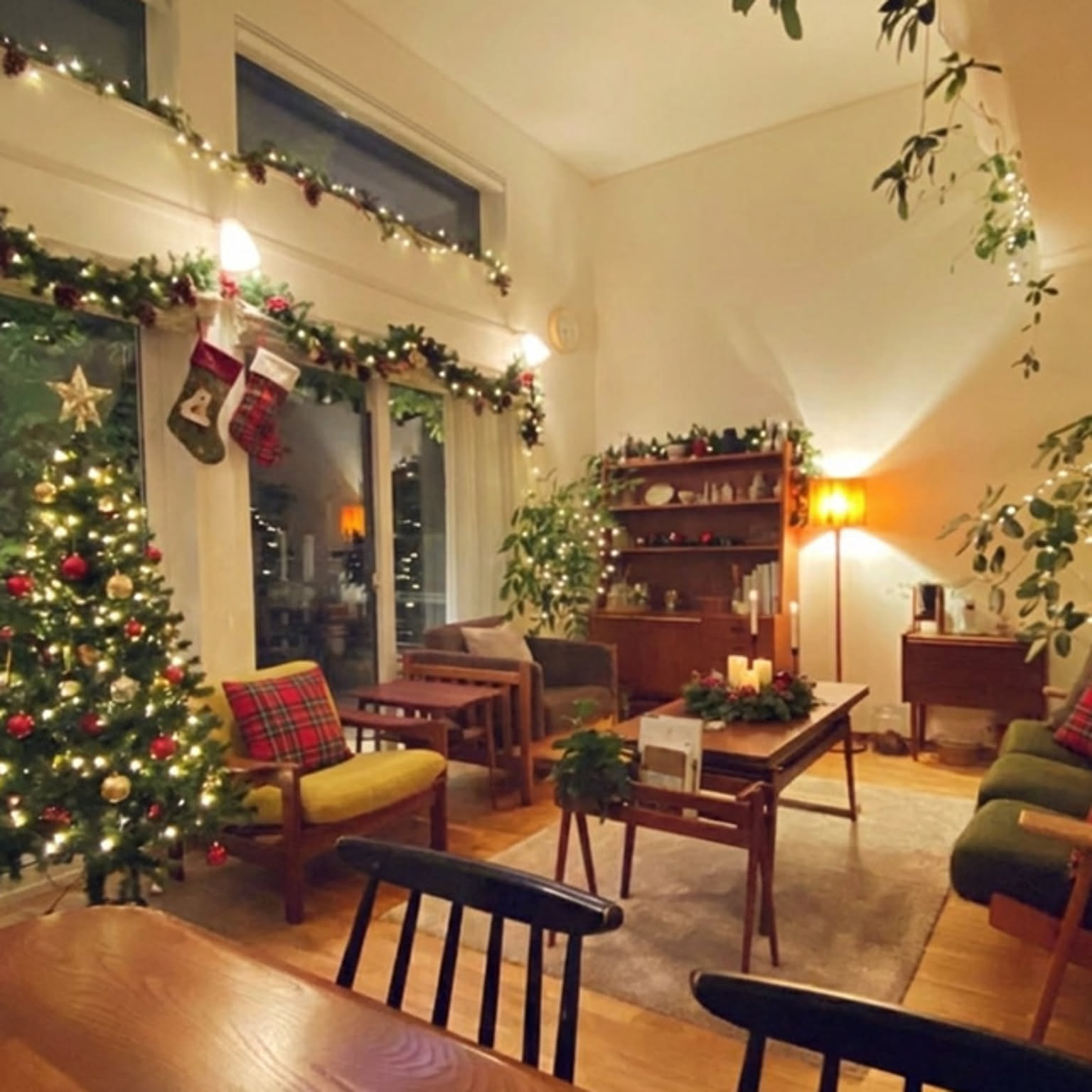 リビング/クリスマス/ミッドセンチュリー/北欧家具/北欧ヴィンテージ